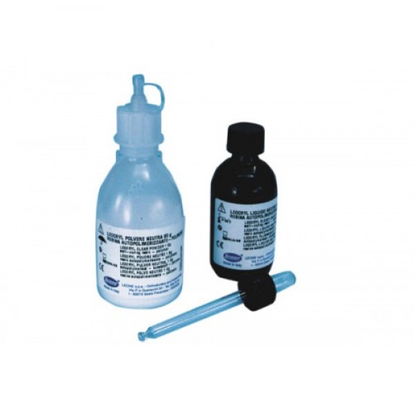 Resina Orto Leocryl Transp. Kit Intro (Polvo+Líquido)